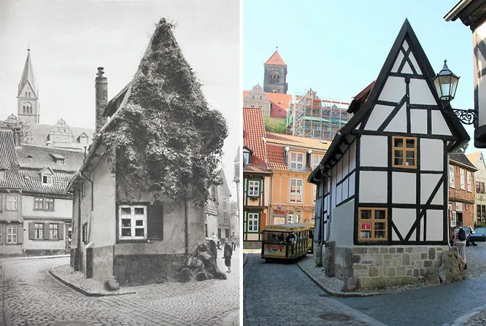 Quedlinburg, Alemania, 1924 vs. 2020