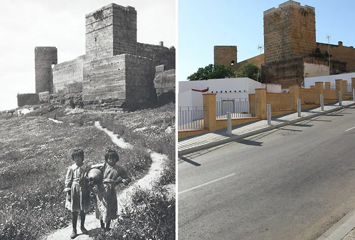 Castillo de Alcalá De Guadaíra, España, 1914-’19 vs. 2019