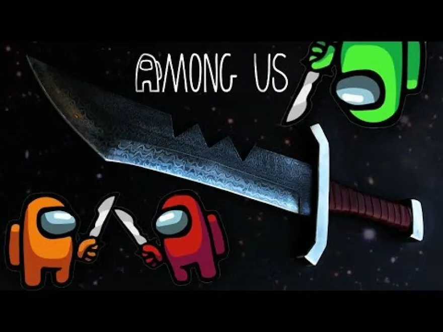 Blacksmith's Forge The Among Us Imposter Blade !