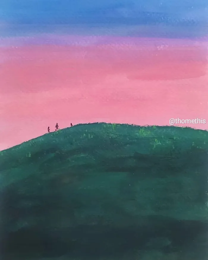 I've Challenged Myself To Draw A Gouache Painting A Day, Here's The Final Part (50 New Pics)