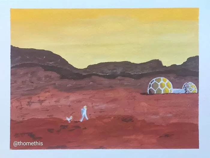 I've Challenged Myself To Draw A Gouache Painting A Day, Here's The Final Part (50 New Pics)