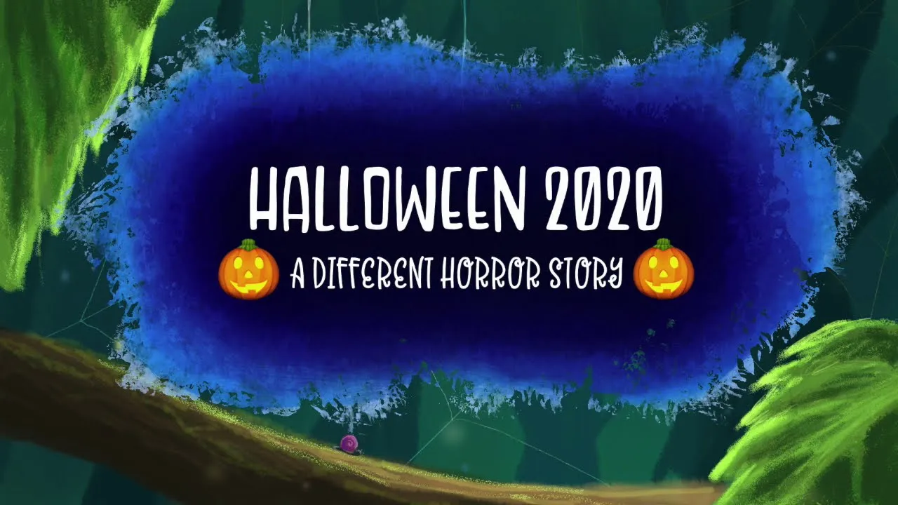 I Made A Scary Halloween Animation For My Kids