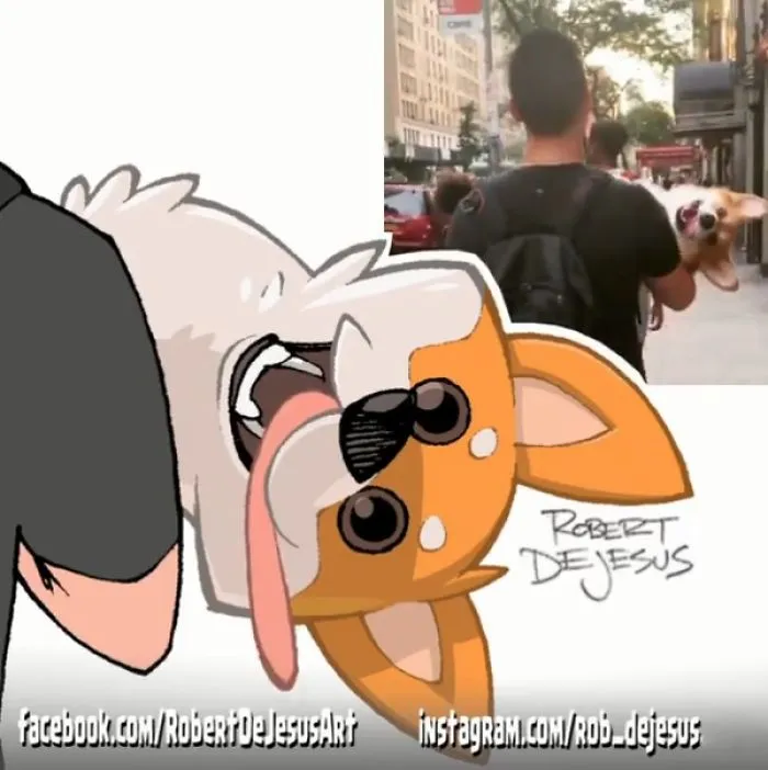 Artist Takes Pictures Strangers Send Him And Creates Cartoon Characters (30 New Pics)