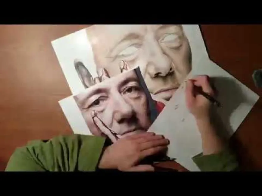 Kevin Spacey Speed Drawing By Sielukart