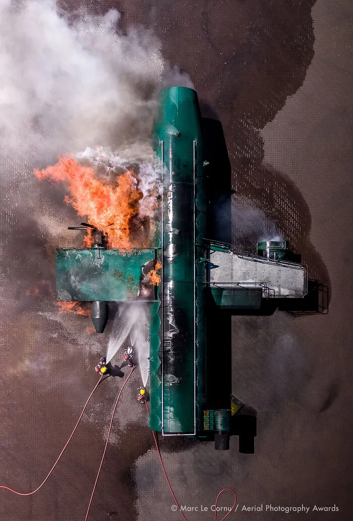 First Place In Documentary Category: Fire Attack