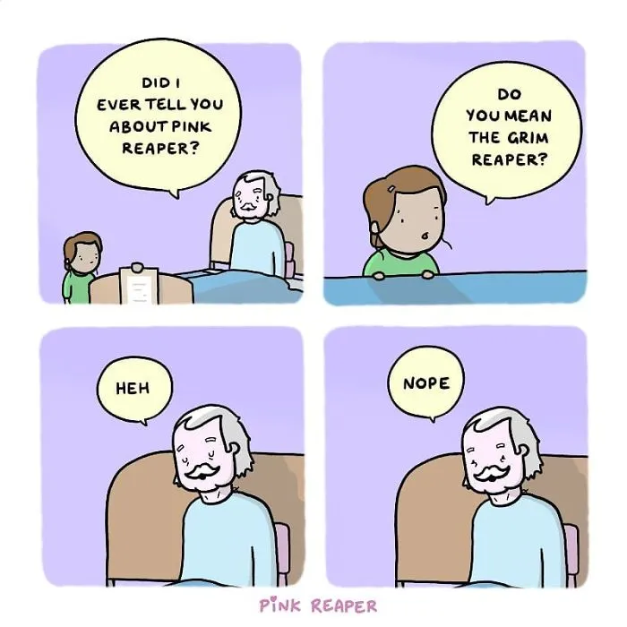My Wholesome Comic About The Pink Grim Reaper Is Here To Get You Through The Rest Of 2020 (39 New Pics)