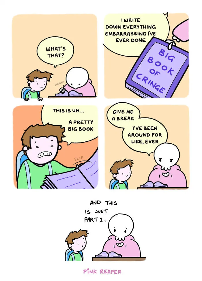 My Wholesome Comic About The Pink Grim Reaper Is Here To Get You Through The Rest Of 2020 (39 New Pics)