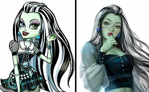 Recognizable Characters Recreated By A Korean Artist In Her Own Style (40 Pics)