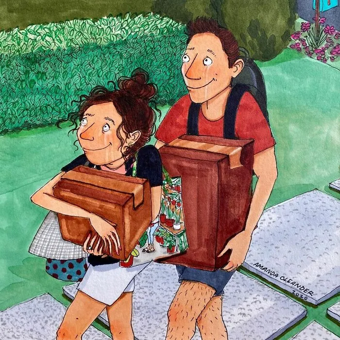 Artist Draws What Really Happens Behind Closed Doors In Every Relationship (30 New Pics)