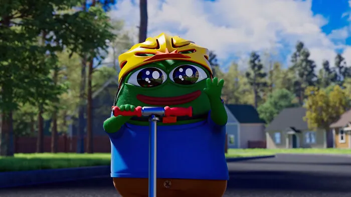 Peepo On A Scooter No Other Caption Needed