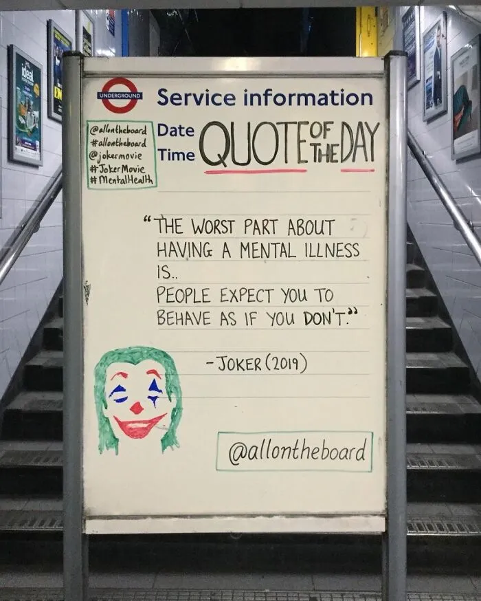 50 Of The Best Messages On The London Underground Notice Boards Written By 2 Masked Guys