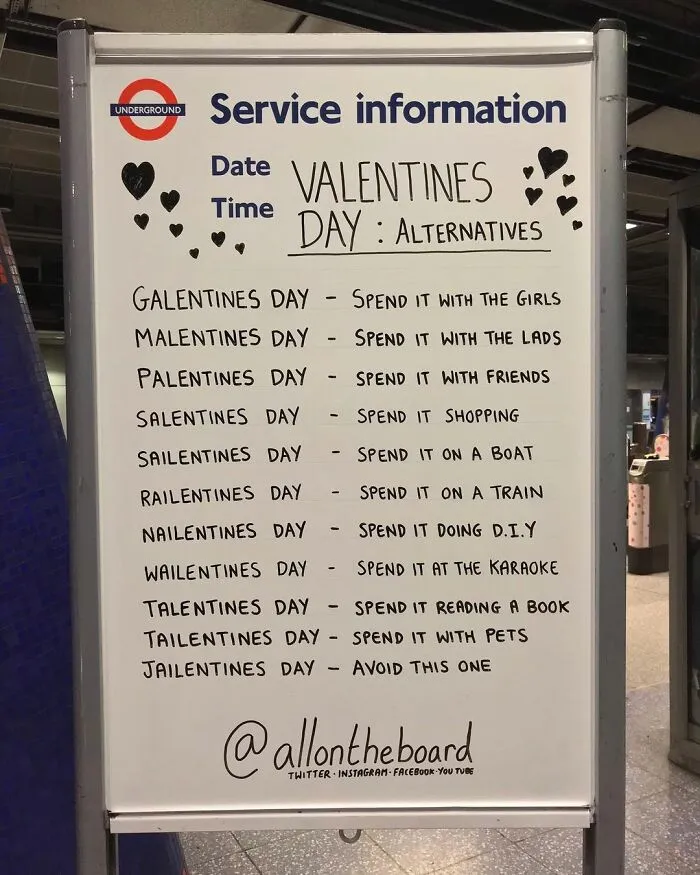 50 Of The Best Messages On The London Underground Notice Boards Written By 2 Masked Guys