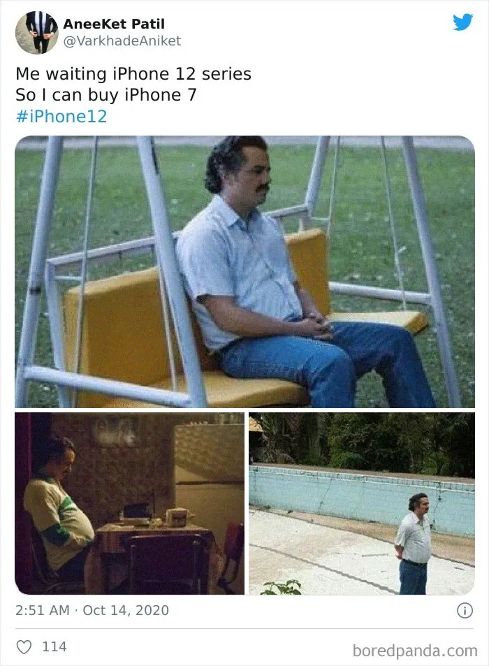 People Are Making Fun Of The New iPhone 12 In 30 Hilarious Memes