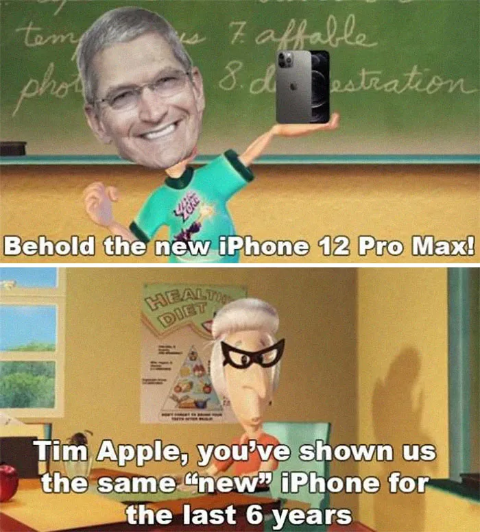 People Are Making Fun Of The New iPhone 12 In 30 Hilarious Memes