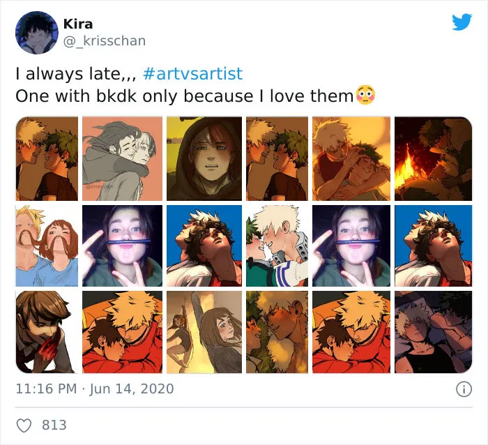 45 Of The Best Responses To The "Art Vs. Artist" Challenge