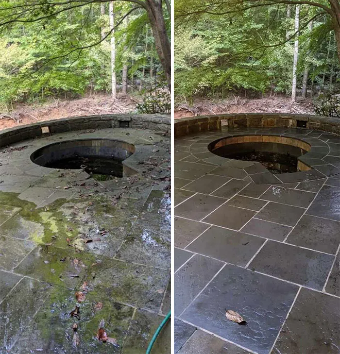 The Previous Owner Left Her Power Washer. After 9 Months, My Husband Finally Used It. 2020 Thrills