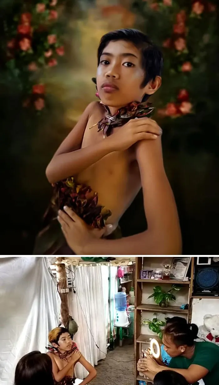 Guy From The Philippines Throws His Siblings And Cousins A Low Budget Photoshoot, And The Results Look Amazing