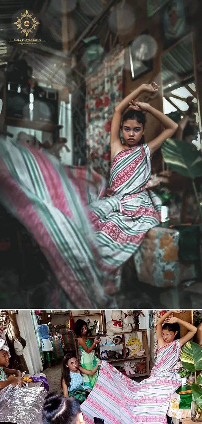 Guy From The Philippines Throws His Siblings And Cousins A Low Budget Photoshoot, And The Results Look Amazing