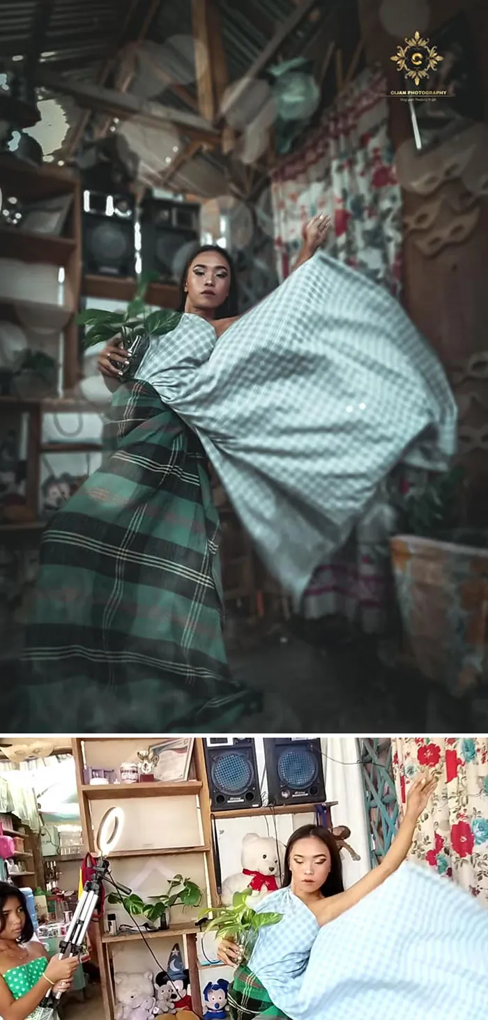 Guy From The Philippines Throws His Siblings And Cousins A Low Budget Photoshoot, And The Results Look Amazing