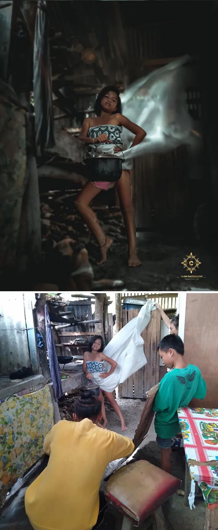 Guy From The Philippines Throws His Siblings And Cousins A Low Budget Photoshoot, And The Results Look Amazing