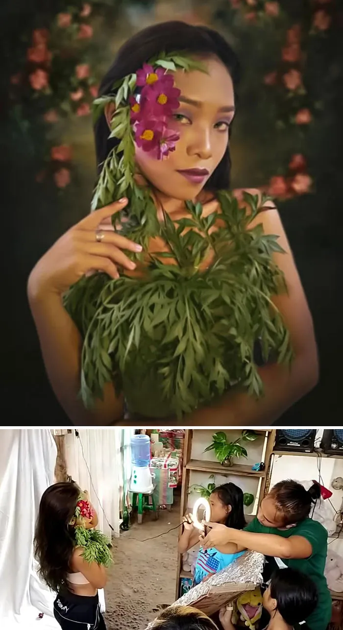 Guy From The Philippines Throws His Siblings And Cousins A Low Budget Photoshoot, And The Results Look Amazing