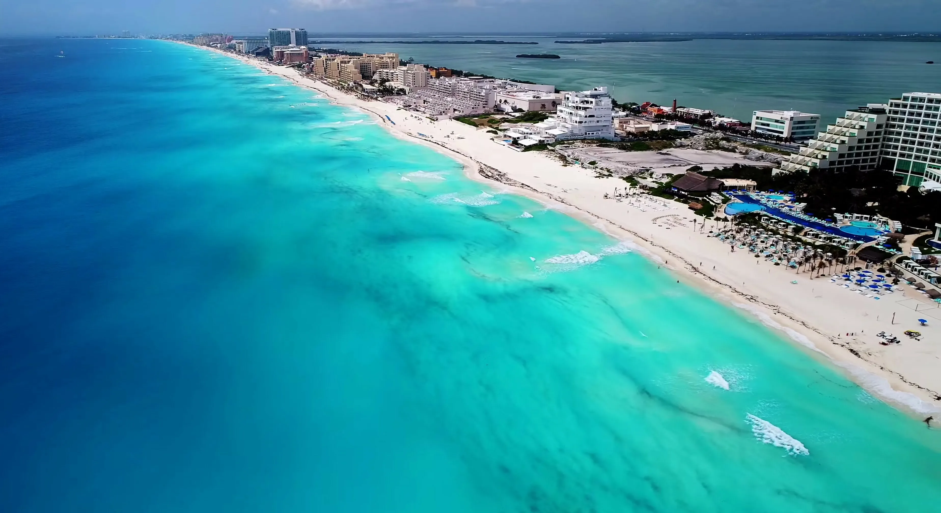 15 Photos Of Cancun Wirh Drone Aerial View