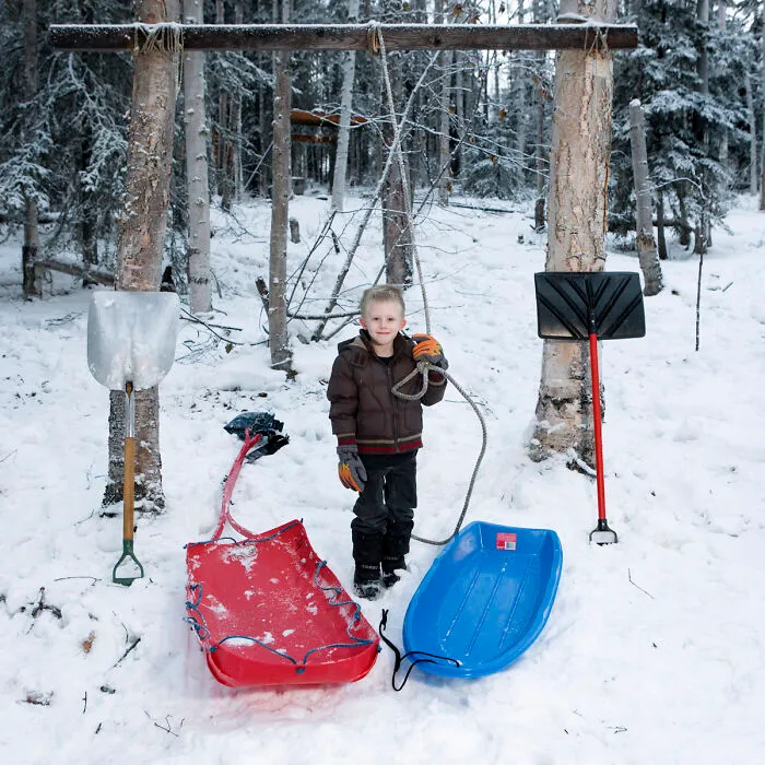 Callum, 4 años, Fairbanks, Alaska