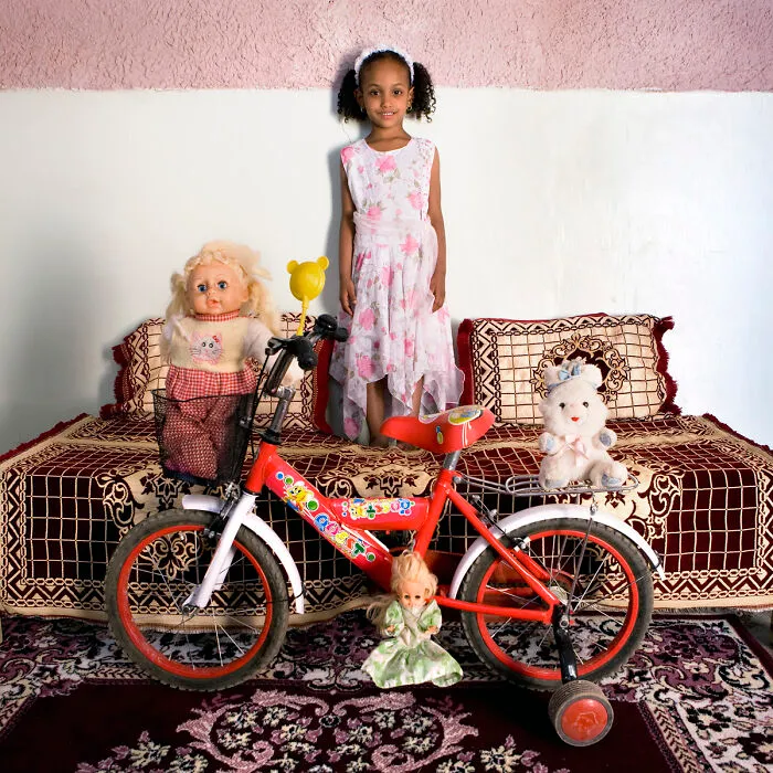Talia, 5 años, Timimoun, Argelia