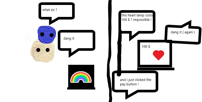 A Comic About A Funny Magic Blob And Her Interdimentional World. Spent 2 Hours To Do It