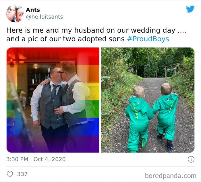 White Supremacist Group Makes The #ProudBoys Hashtag A Thing, The Gay Community Hijacks It