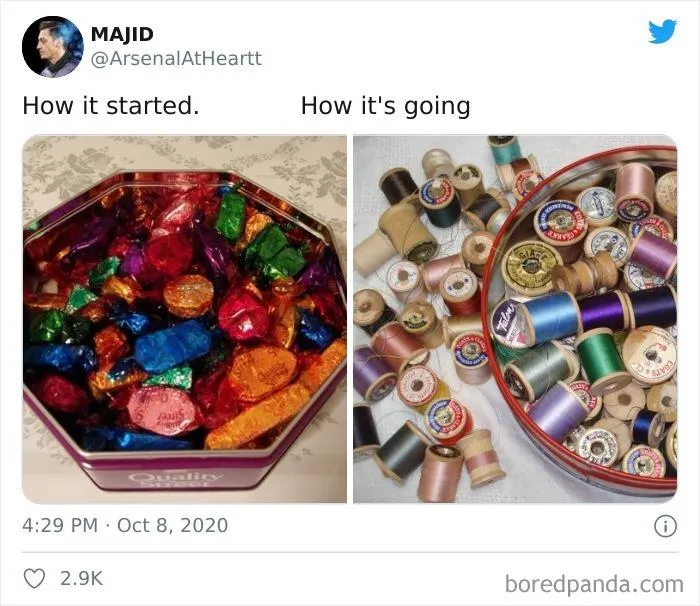40 Of The Best Responses People Had To The 'How It Started Vs. How It Ended' Meme Challenge