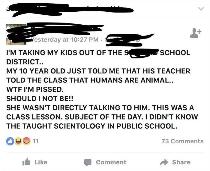 I Don't Understand How Scientology Came Into Play