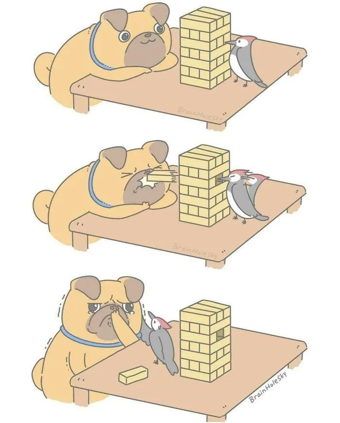 40 Simple And Short Yet Adorable And Fun Comics By BrainHoleSky