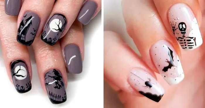 30 Times People 'Nailed' Halloween Nail Art