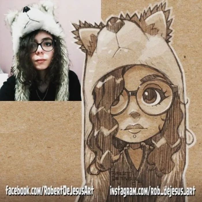 Artist Takes Pictures Strangers Send Him And Creates Cartoon Characters (30 New Pics)