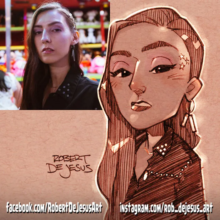 Artist Takes Pictures Strangers Send Him And Creates Cartoon Characters (30 New Pics)