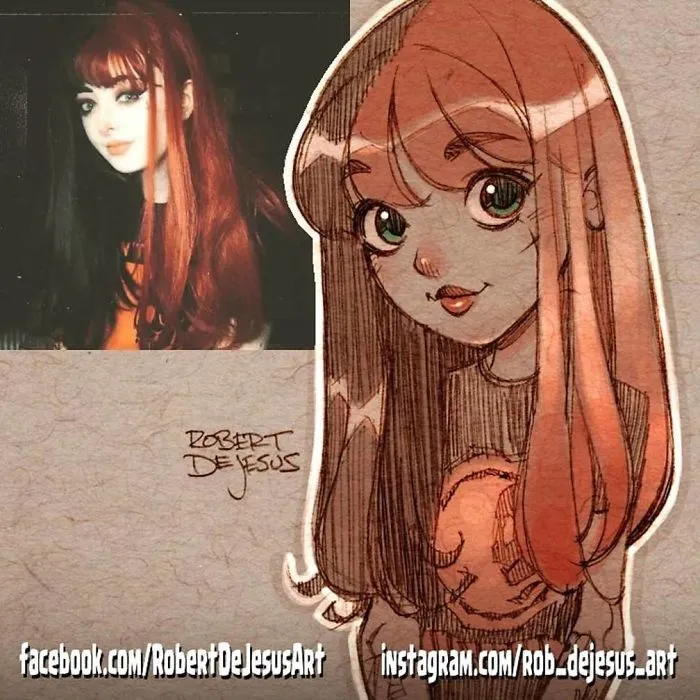Artist Takes Pictures Strangers Send Him And Creates Cartoon Characters (30 New Pics)