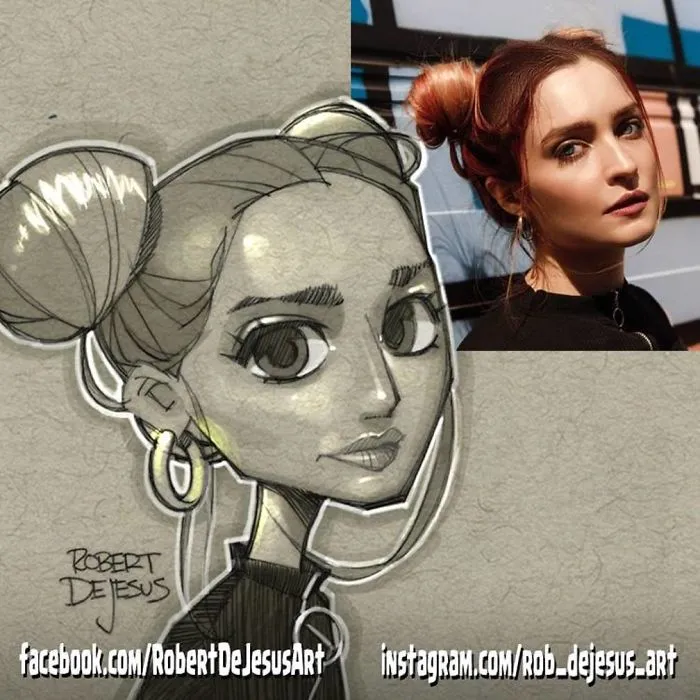 Artist Takes Pictures Strangers Send Him And Creates Cartoon Characters (30 New Pics)