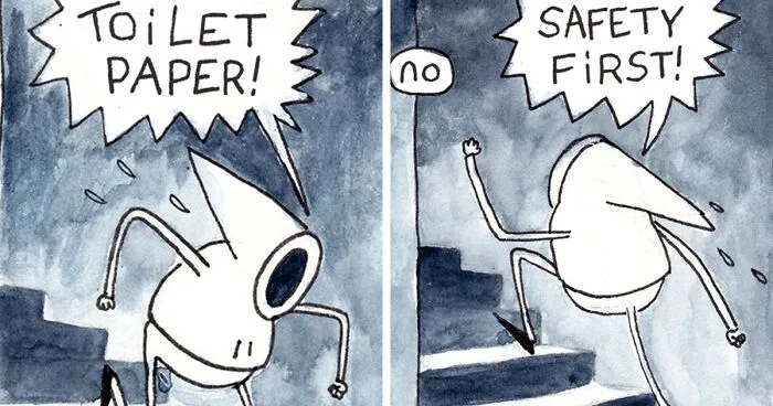 40-Page Comic About Slowly Descending Into Madness During Lockdown