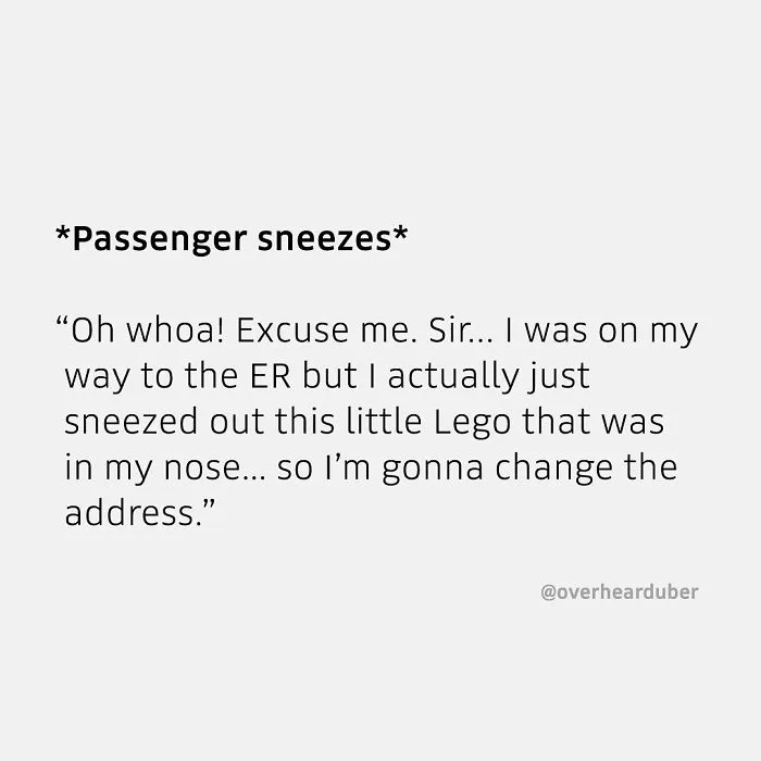 40 'Overheard' Conversations During Uber Rides From This Instagram Account