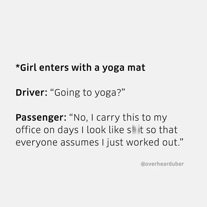 40 'Overheard' Conversations During Uber Rides From This Instagram Account
