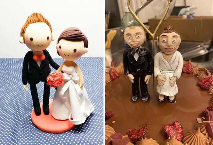 We Wanted To Create Something Beautiful For Our Wedding Cake. I Turned Out To Be A Pregnant Sumo Wrestler