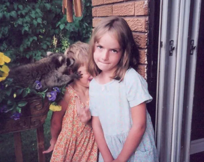 An Actual Picture Taken Of My Fiancée And Her Sister In 2001