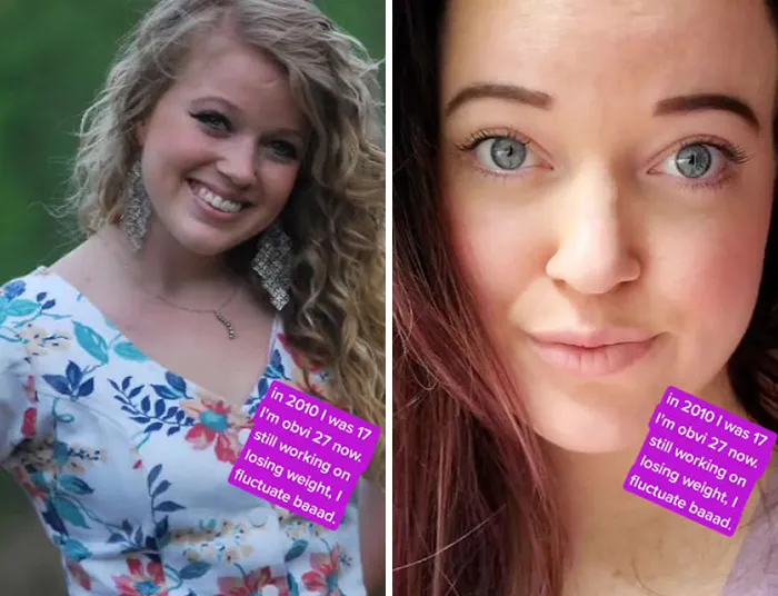 20 More Women Who "Peaked" In High School Share Their Pics For "Glow-Down" Challenge
