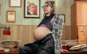 This Artist Responds To Society’s Pressure On Women To Become Mothers By A Certain Age By Showing Pregnant GRANDmothers