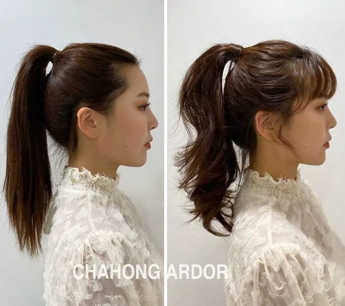 Esta estilista muestra cómo el corte de pelo apropiado puede cambiar a una persona (30 fotos)
