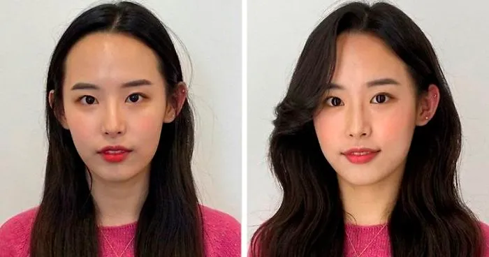 Esta estilista muestra cómo el corte de pelo apropiado puede cambiar a una persona (30 fotos)