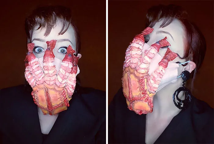 30 Genius Halloween Face Masks