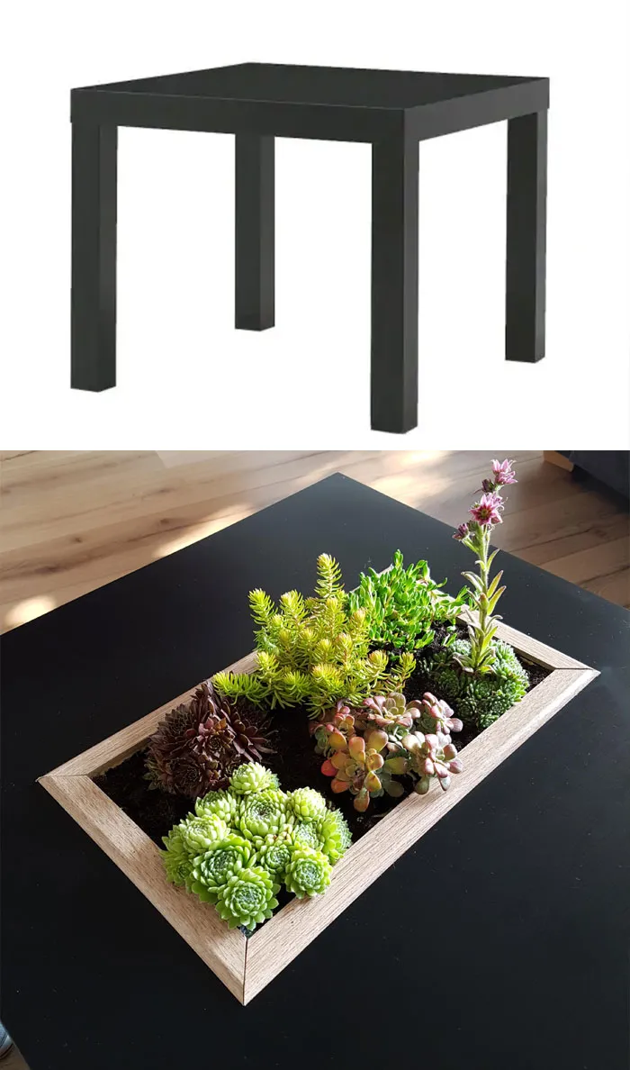 Transformed My IKEA Lack Table