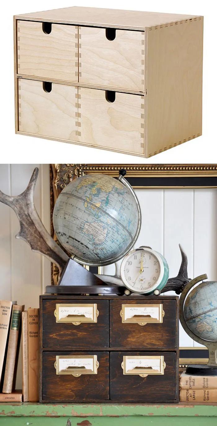 IKEA Card File Drawers Hack